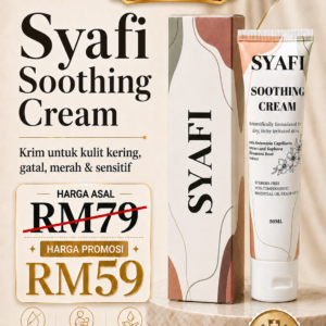 Set Rawatan 1 Bulan (1 x Kotak Syafi Cream)