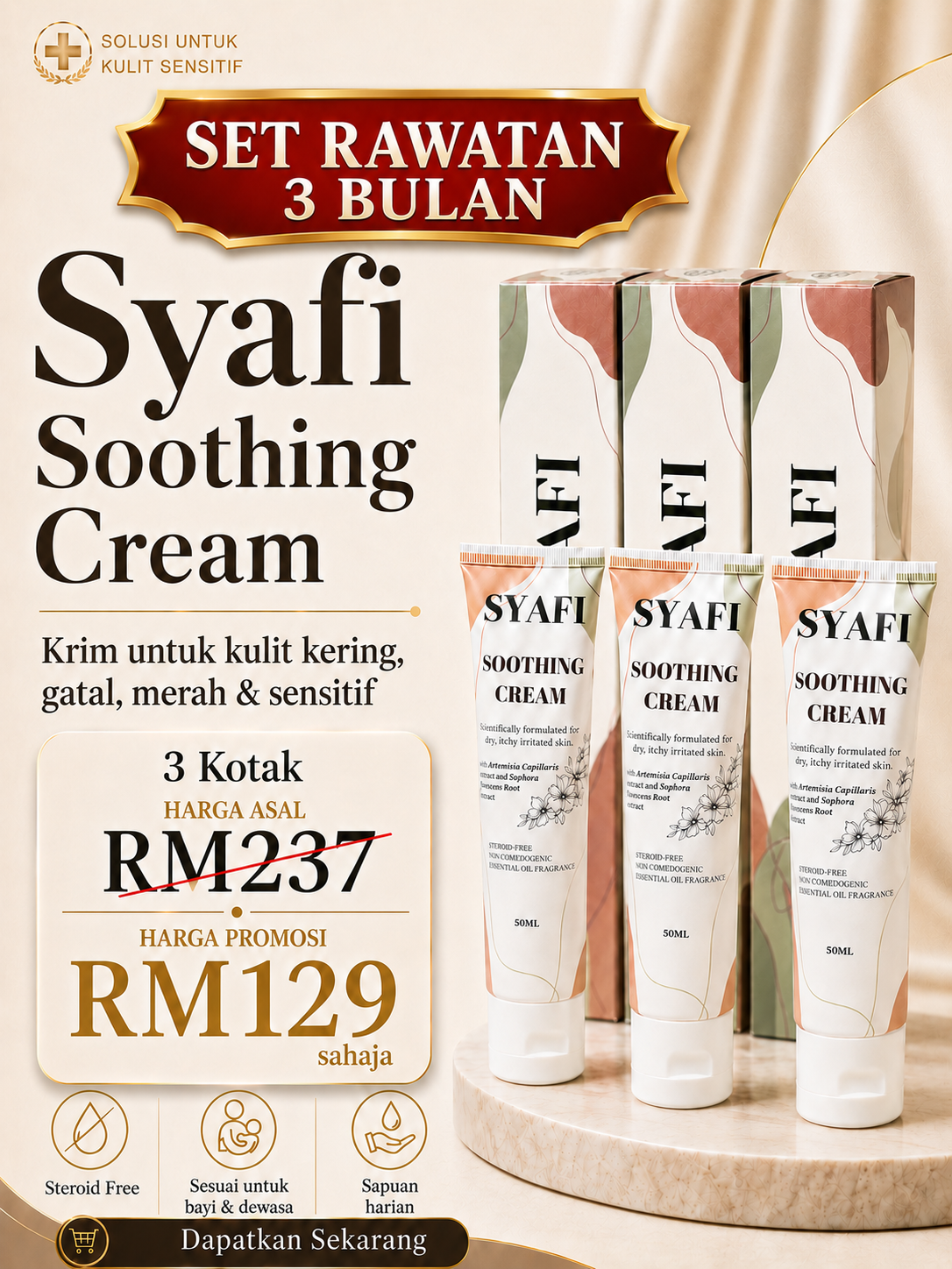 Set Rawatan 3 Bulan