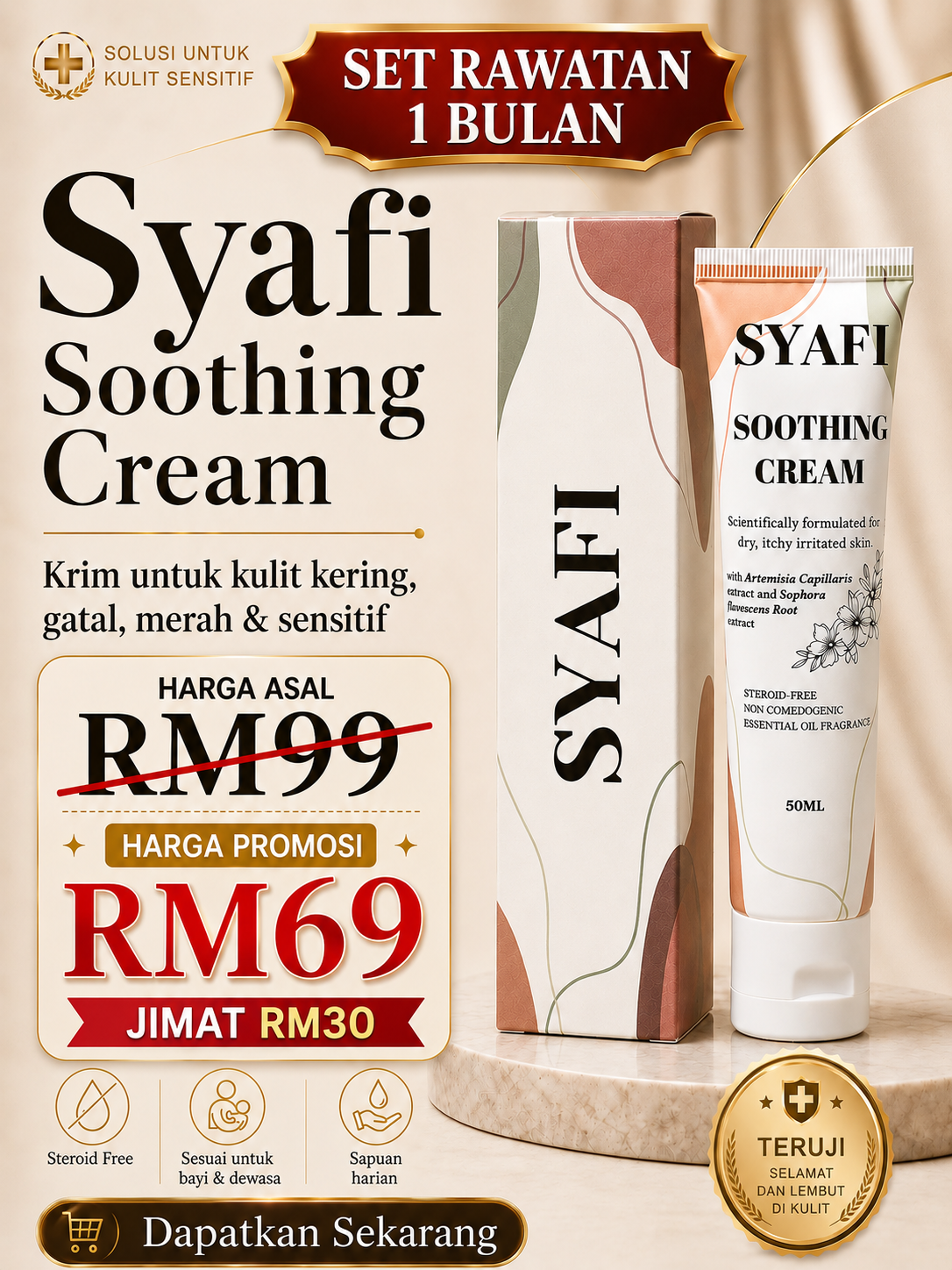 Set Rawatan 1 Bulan